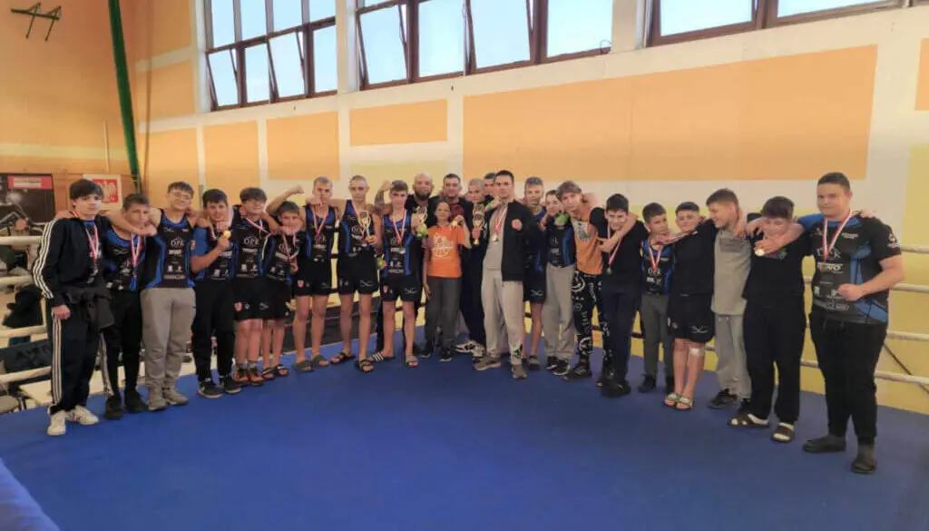 Start na zawodach klubu Infinity Fight Elbąg w Suszu 2024r.