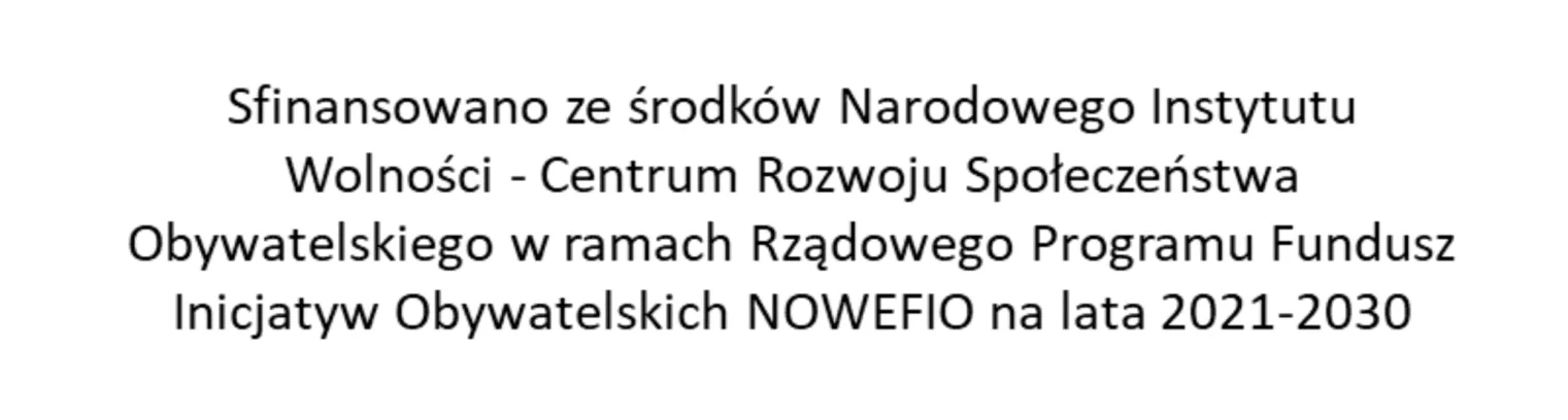 Informacja na temat źródła pozyskanego dofinansowania